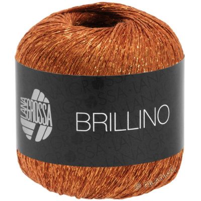 Lana Grossa BRILLINO 001  83% вискоза, 17% полиэстер металик, 25г/ 200м